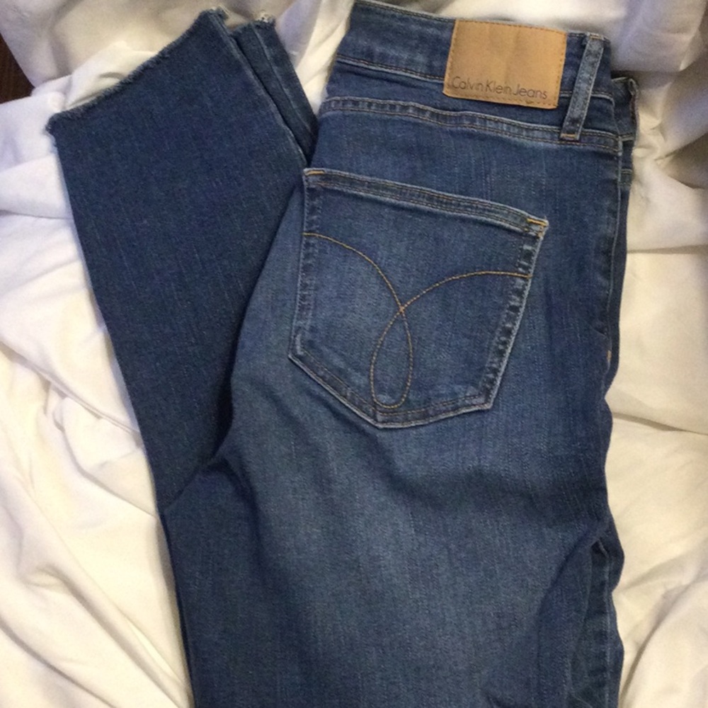 Juniors Calvin Klein Skinny Leg Jeans
